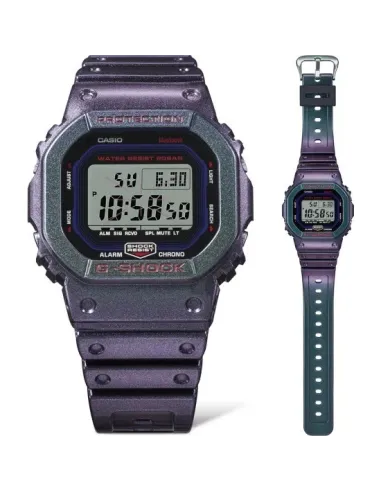 Casio G-SHOCK  DW-B5600AH-6JF JDM Smartphone Link 200M WR Hora Mundial Resistencia a los golpes