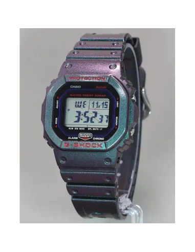 Casio G-SHOCK  DW-B5600AH-6JF JDM Smartphone Link 200M WR Hora Mundial Resistencia a los golpes