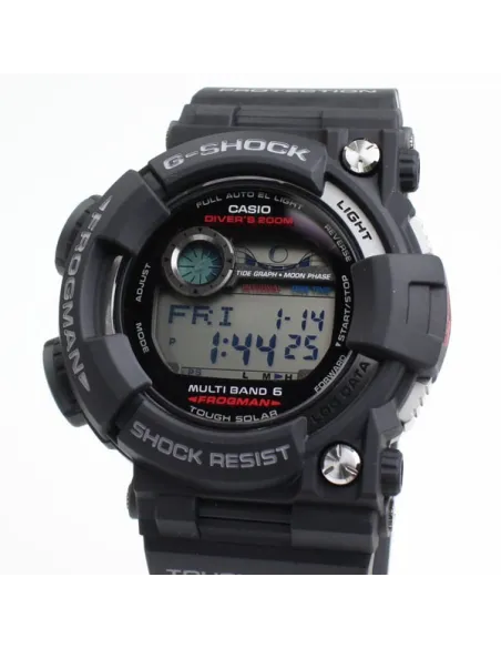 radiocontrol solar hombre Casio G-SHOCK FROGMAN GWF-1000-1JF JDM 200M WR Hora Mundial