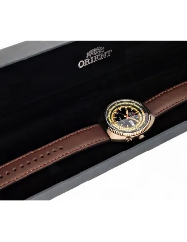 Reloj automático hombre Orient Neo Classic Sports RA-AA0E06B 43.5mm 200m WR correa de cuero