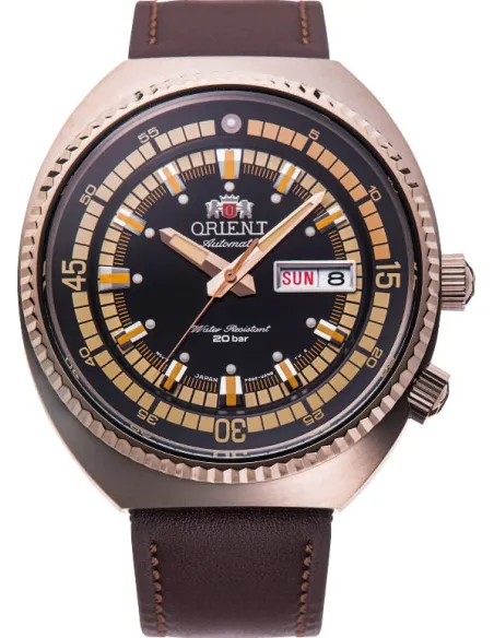 Reloj automático hombre Orient Neo Classic Sports RA-AA0E06B 43.5mm 200m WR correa de cuero