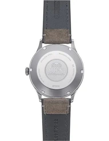 reloj automático hombre Orient Bambino RA-AC0P03L 42mm correa de cuero (acepta cuerda manual)