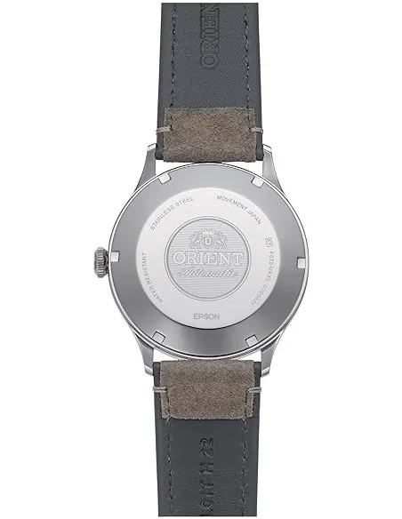 reloj automático hombre Orient Bambino RA-AC0P03L 42mm correa de cuero (acepta cuerda manual)