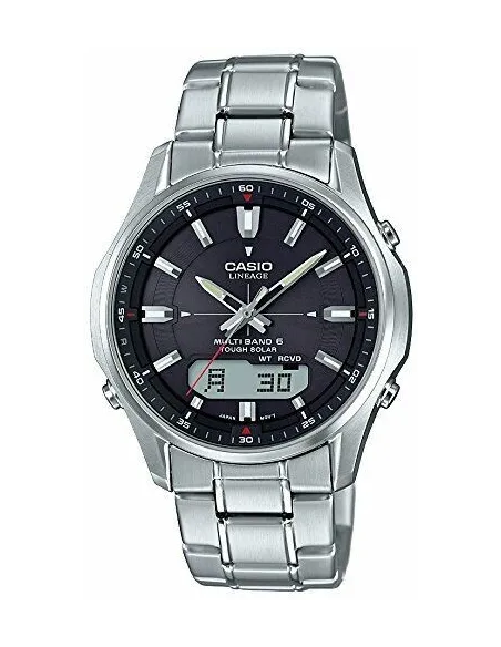 solar radio-control hombre Casio Lineage LCW-M100DE-1AJF JDM  40mm 50M WR Hora Mundial 5 alarmas