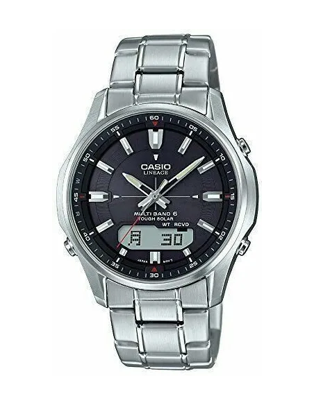 solar radio-control hombre Casio Lineage LCW-M100DE-1AJF JDM  40mm 50M WR Hora Mundial 5 alarmas