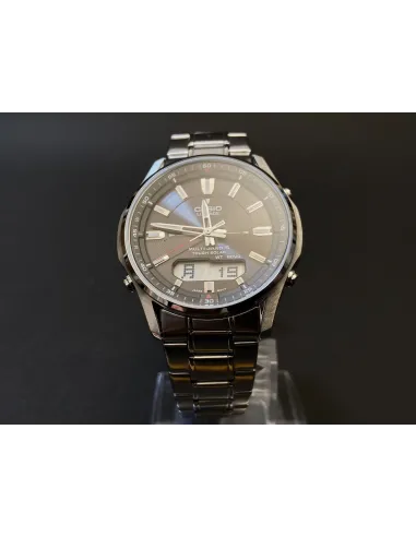 solar radio-control hombre Casio Lineage LCW-M100DE-1AJF JDM  40mm 50M WR Hora Mundial 5 alarmas