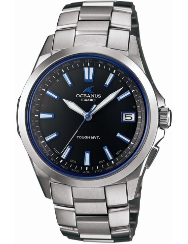 reloj radio-control solar Casio Oceanus OCW-S100-1AJF JDM 41.5mm 100M WR cristal de zafiro