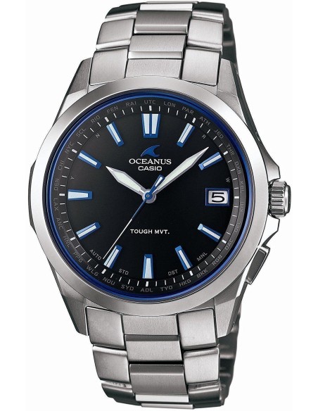 reloj radio-control solar Casio Oceanus OCW-S100-1AJF JDM 41.5mm 100M WR cristal de zafiro
