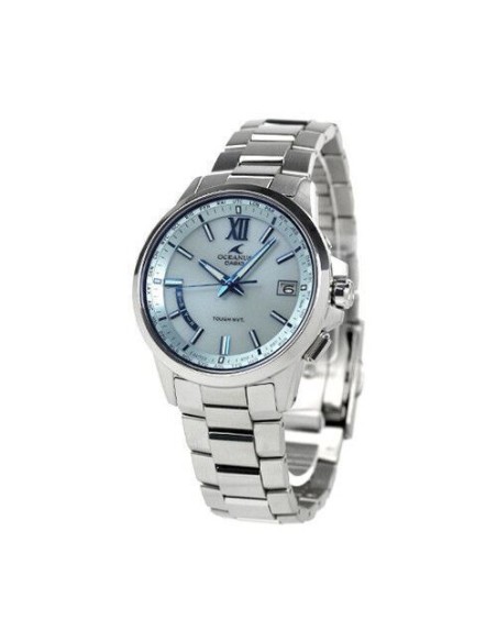 reloj radio-control solar titanio hombre Casio OCEANUS OCW-T150-2AJF JDM 41.3MM  100M WR cristal de zafiro