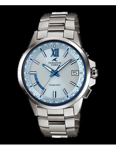 reloj radio-control solar titanio hombre Casio OCEANUS OCW-T150-2AJF JDM 41.3MM  100M WR cristal de zafiro