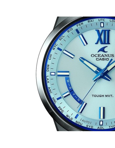 reloj radio-control solar titanio hombre Casio OCEANUS OCW-T150-2AJF JDM 41.3MM  100M WR cristal de zafiro