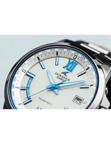 reloj radio-control solar titanio hombre Casio OCEANUS OCW-T150-2AJF JDM 41.3MM  100M WR cristal de zafiro
