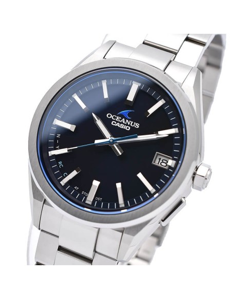 reloj radio-control solar Bluetooth titanio hombre Casio Oceanus OCW-T200S-1AJF JDM 41.4MM 100M WR cristal de zafiro