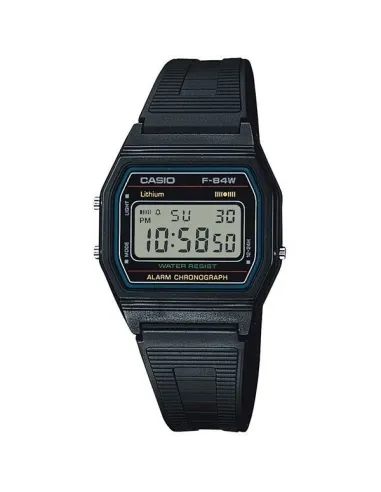 reloj clásico digital unisex Casio F-84W-1QJH versión JDM (JAPAN DOMESTIC MARKET) Coleccionistas de Casio