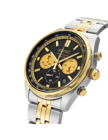reloj cronógrafo hombre Seiko Neosports SSB430P1 41.5mm 100m WR correa de acero