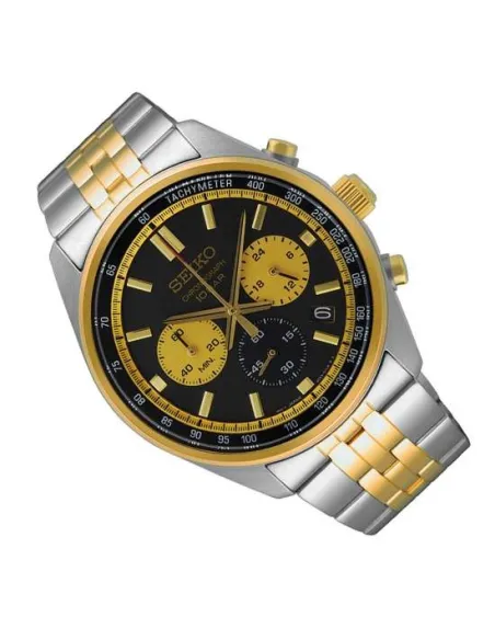 reloj cronógrafo hombre Seiko Neosports SSB430P1 41.5mm 100m WR correa de acero