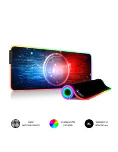 Alfombrilla de Escritorio Avanzada - Conectividad Chipset - 800x300x4mm Ultra Suave y Resistente al Agua