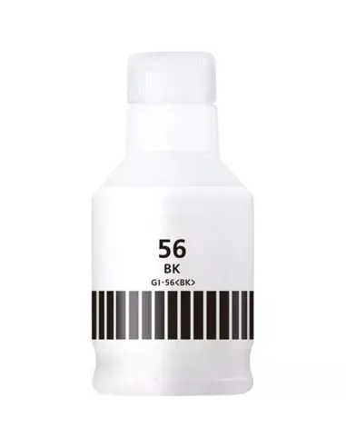 botella de tinta Compatible Canon GI56 GI-56 NEGRO Maxify GX3050 / GX4050 / GX5050 / GX5550 / GX6050 / GX6550 / GX7050