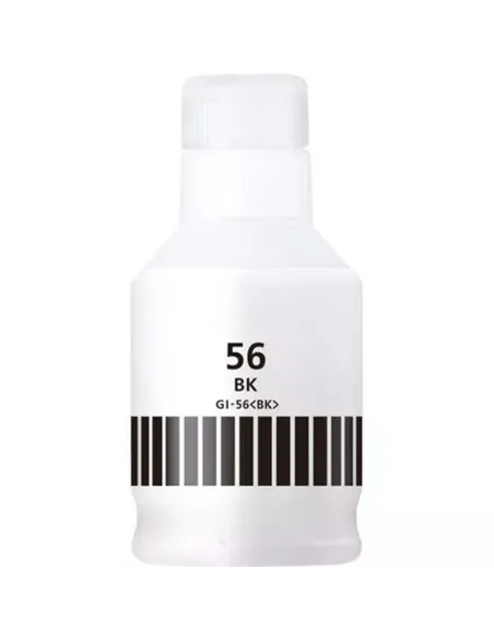 botella de tinta Compatible Canon GI56 GI-56 NEGRO Maxify GX3050 / GX4050 / GX5050 / GX5550 / GX6050 / GX6550 / GX7050