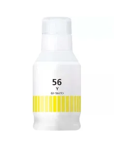 botella de tinta Compatible Canon GI56 G-56  AMARILLO Maxify GX3050 / GX4050 / GX5050 / GX5550 / GX6050 / GX6550 / GX7050