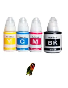 4 Botellas de Tinta Compatibles Canon GI46 GI46  GI-46  para Maxify GX6040, GX7040