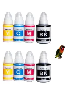 8 Botellas de Tinta Compatibles Canon GI46 GI46  GI-46  para Maxify GX6040, GX7040