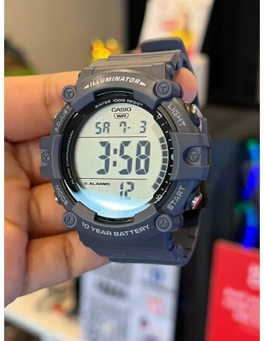 Reloj de Pulsera digital CASIO AE-1500wh-2a 5 alarmas 100m water resist