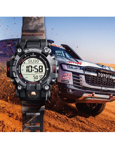 radiocontrol solar Casio Mudmaster Toyota Land Cruiser GW-9500TLC-1JR JDM  200m WR Brújula Digital