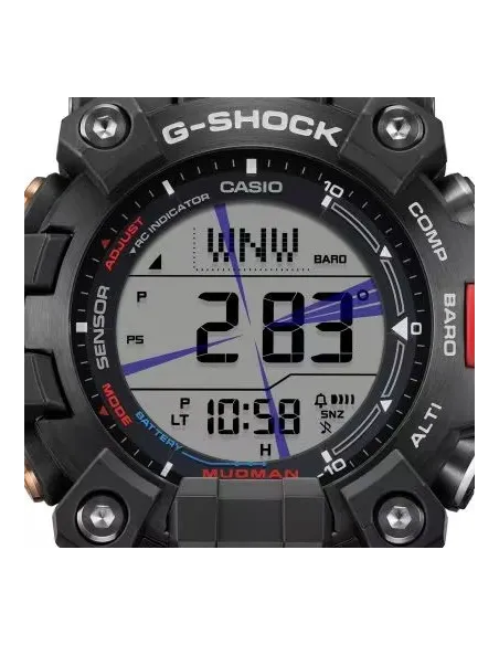 radiocontrol solar Casio Mudmaster Toyota Land Cruiser GW-9500TLC-1JR JDM  200m WR Brújula Digital