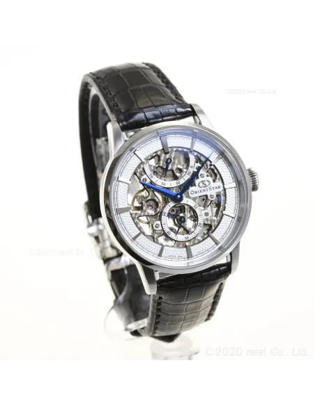 reloj mecánico hombre Orient Star Skeleton RK-AZ0002S JDM 39mm 50m WR Cristal de zafiro esférico doble