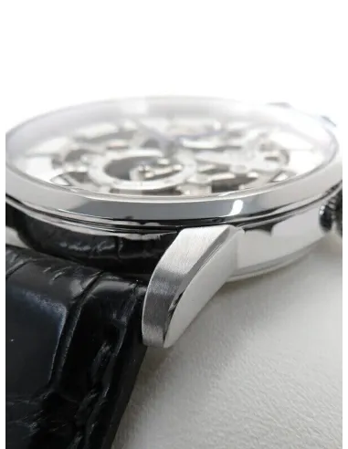 reloj mecánico hombre Orient Star Skeleton RK-AZ0002S JDM 39mm 50m WR Cristal de zafiro esférico doble