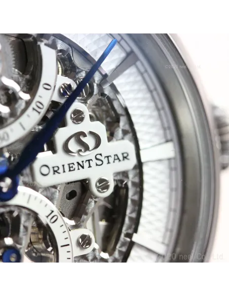reloj mecánico hombre Orient Star Skeleton RK-AZ0002S JDM 39mm 50m WR Cristal de zafiro esférico doble