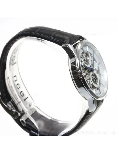 reloj mecánico hombre Orient Star Skeleton RK-AZ0002S JDM 39mm 50m WR Cristal de zafiro esférico doble