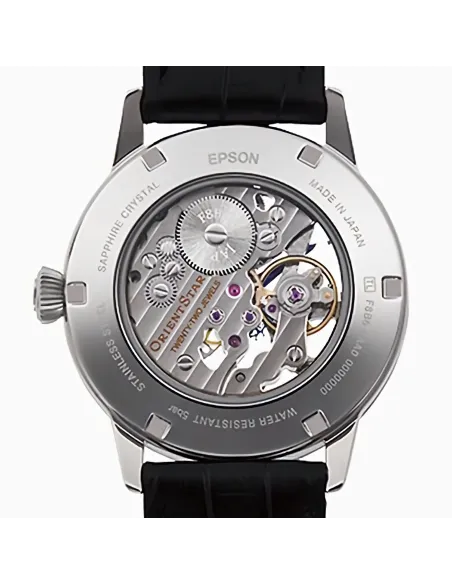 reloj mecánico hombre Orient Star Skeleton RK-AZ0002S JDM 39mm 50m WR Cristal de zafiro esférico doble