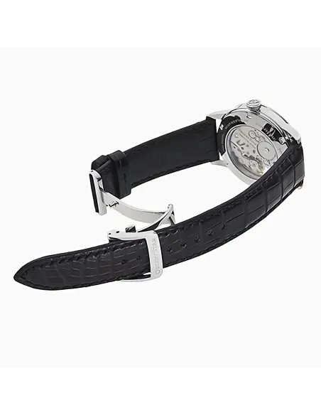 reloj mecánico hombre Orient Star Skeleton RK-AZ0002S JDM 39mm 50m WR Cristal de zafiro esférico doble