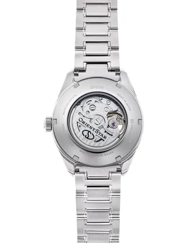 reloj automáitco hombre ORIENT STAR M34 F7 SEMI SKELETON RK-BY0001A Aurora Borealis JDM 40mm cristal de zafiro 100m