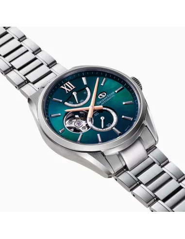reloj automáitco hombre ORIENT STAR M34 F7 SEMI SKELETON RK-BY0001A Aurora Borealis JDM 40mm cristal de zafiro 100m