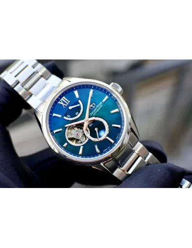 reloj automáitco hombre ORIENT STAR M34 F7 SEMI SKELETON RK-BY0001A Aurora Borealis JDM 40mm cristal de zafiro 100m