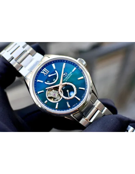 reloj automáitco hombre ORIENT STAR M34 F7 SEMI SKELETON RK-BY0001A Aurora Borealis JDM 40mm cristal de zafiro 100m