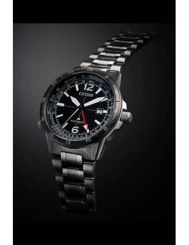 reloj automático hombre Citizen Promaster Sky GMT NB6046-59E JDM 44.5MM 200M WR cristal de zafiro