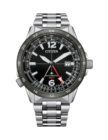 reloj automático hombre Citizen Promaster Sky GMT NB6046-59E JDM 44.5MM 200M WR cristal de zafiro
