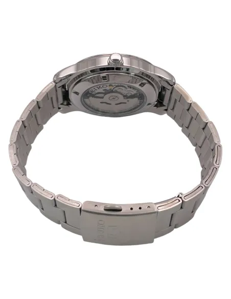 reloj automático hombre Seiko 5 SNKP11K1 42mm 50m WR correa de acero