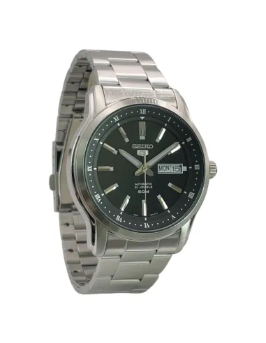 reloj automático hombre Seiko 5 SNKP11K1 42mm 50m WR correa de acero