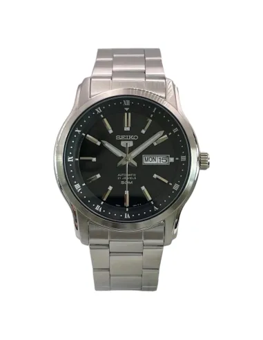 reloj automático hombre Seiko 5 SNKP11K1 42mm 50m WR correa de acero