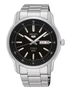 reloj automático hombre Seiko 5 SNKP11K1 42mm 50m WR correa de acero