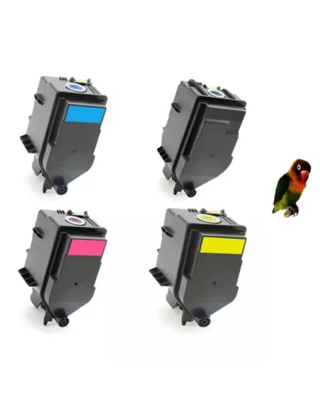 4  toner Compatibles Olivetti d-Color P3302 NEGRO CIÁN MAGENTA AMARILLO