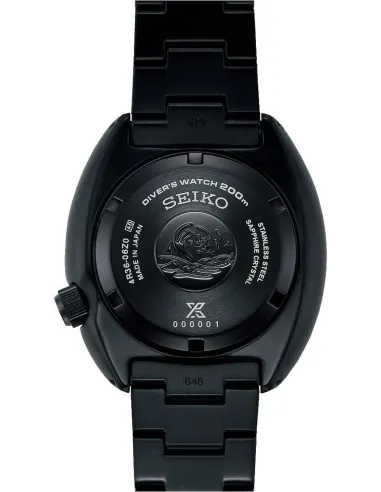 Seiko Prospex Turtle SBDY127 JDM automatico 45mm The Black Series 200m WR cristal de zafiro anti-reflejos JDM