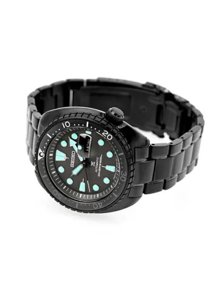 Seiko Prospex Turtle SBDY127 JDM automatico 45mm The Black Series 200m WR cristal de zafiro anti-reflejos JDM