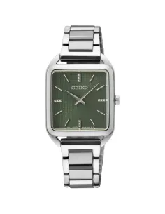 reloj mujer Seiko Classic SWR075P1 26x34.8mm 50m WR correa de acero
