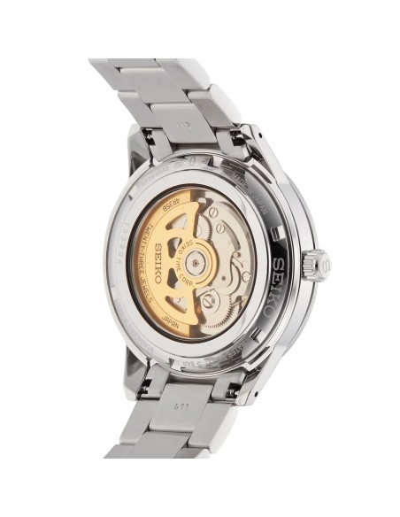 Reloj automático hombre Seiko Presage Style 60’s SRPG05J1 40.8mm 50m WR correa de acero